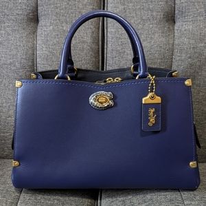 Coach Mason Carryall w/ Snakeskin Detail
